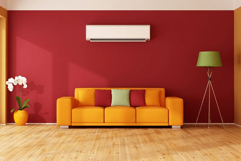 Ductless AC in Living Room