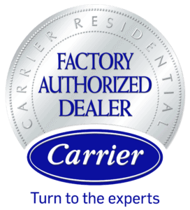 Carrier blue logo.
