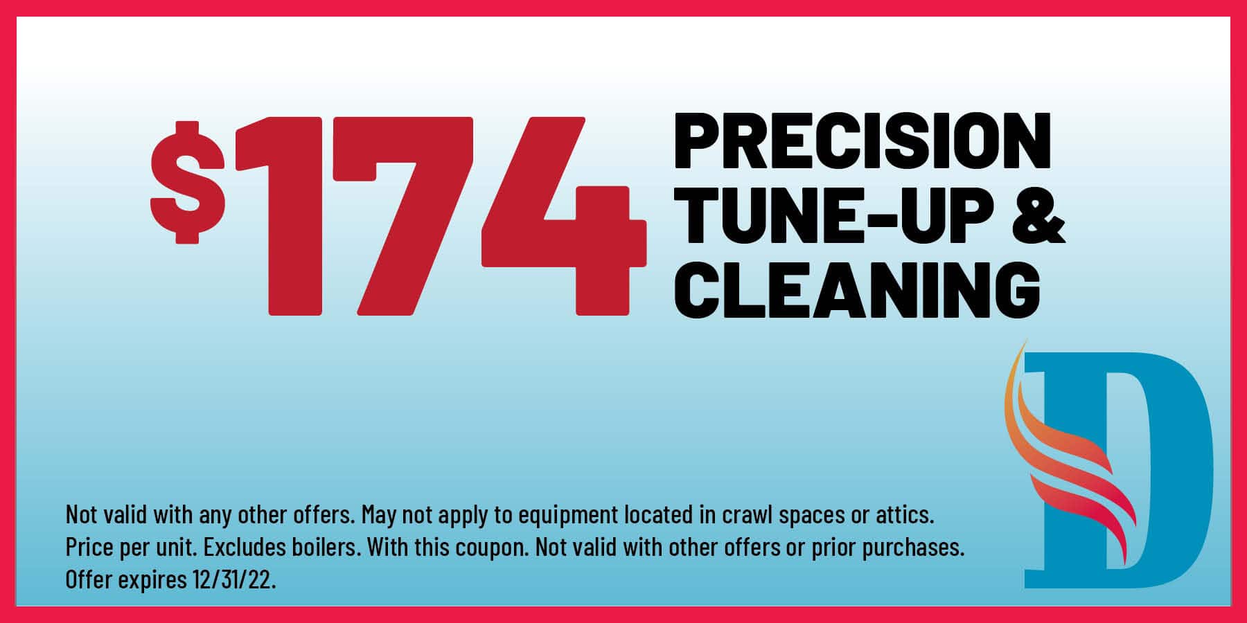 4 precision tune-up & cleaning coupon.