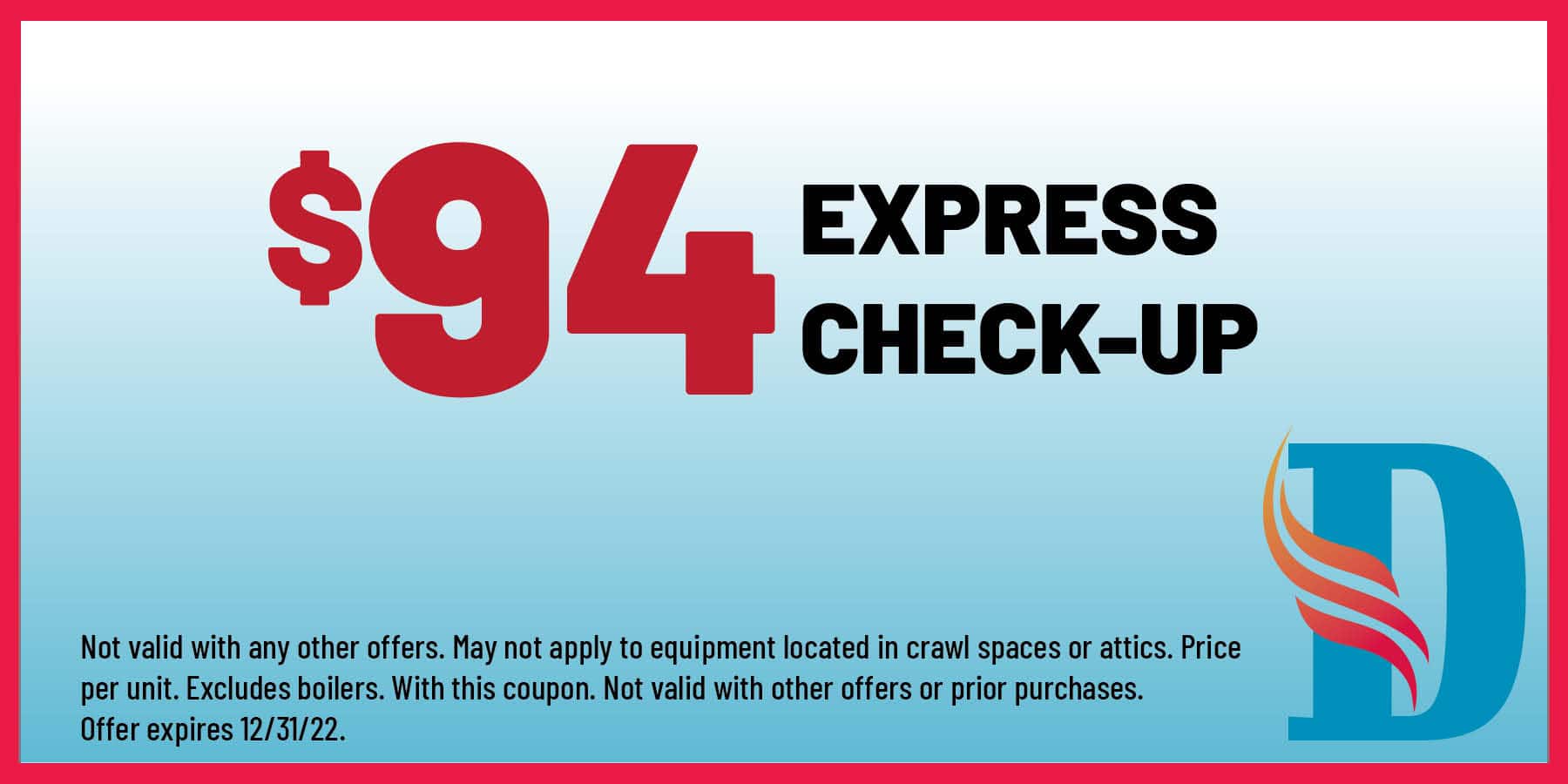  express check up coupon.